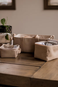 Organisateur pour sac à couches beige