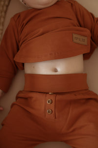 Pantalon évolutif rouille