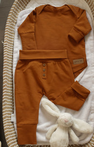 Pantalon évolutif rouille