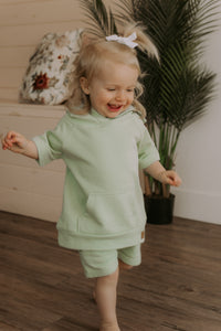 Ensemble confort vert lime