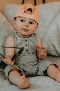 Evolutive sage romper