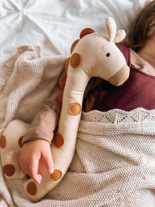 Giraffe plush toy