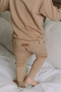 Evolutive sand bamboo pants