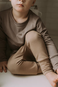 Evolutive sand bamboo pants