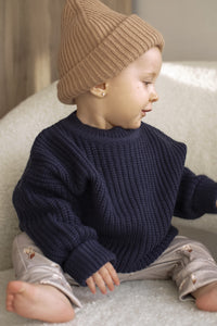 Tricot évolutif marine