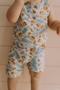 Grow-with-me smiley romper