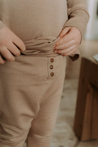 Evolutive sand bamboo pants