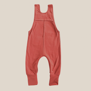Salopette évolutive rouge brique