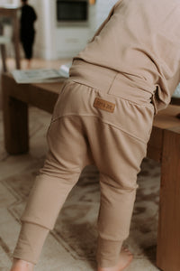 Evolutive sand bamboo pants