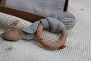 Blue-gray gift box
