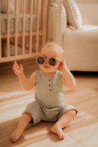 Evolutive sage romper