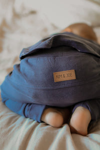 Marine blue evolutive pants